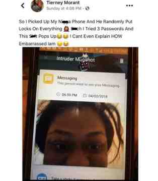 See What Happened When This Lady Tried To Unlock Her Boyfriend's Phone