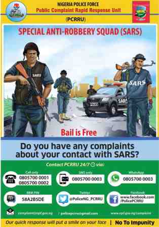 [News] Nigeria still needs SARS