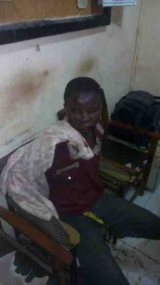 Thief Beaten Mercilessly After Being Caught Stealing In A Female Hostel (Photos)