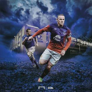 Rooney at Everton